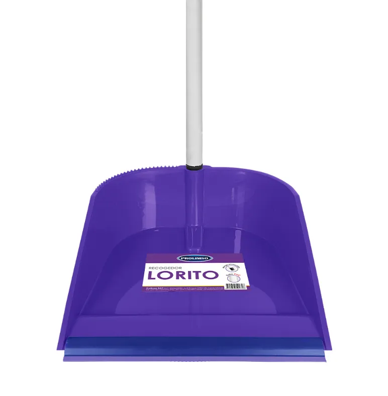 REC006 RECOGEDOR LORITO CON FILETE GOMA MORADO .webp