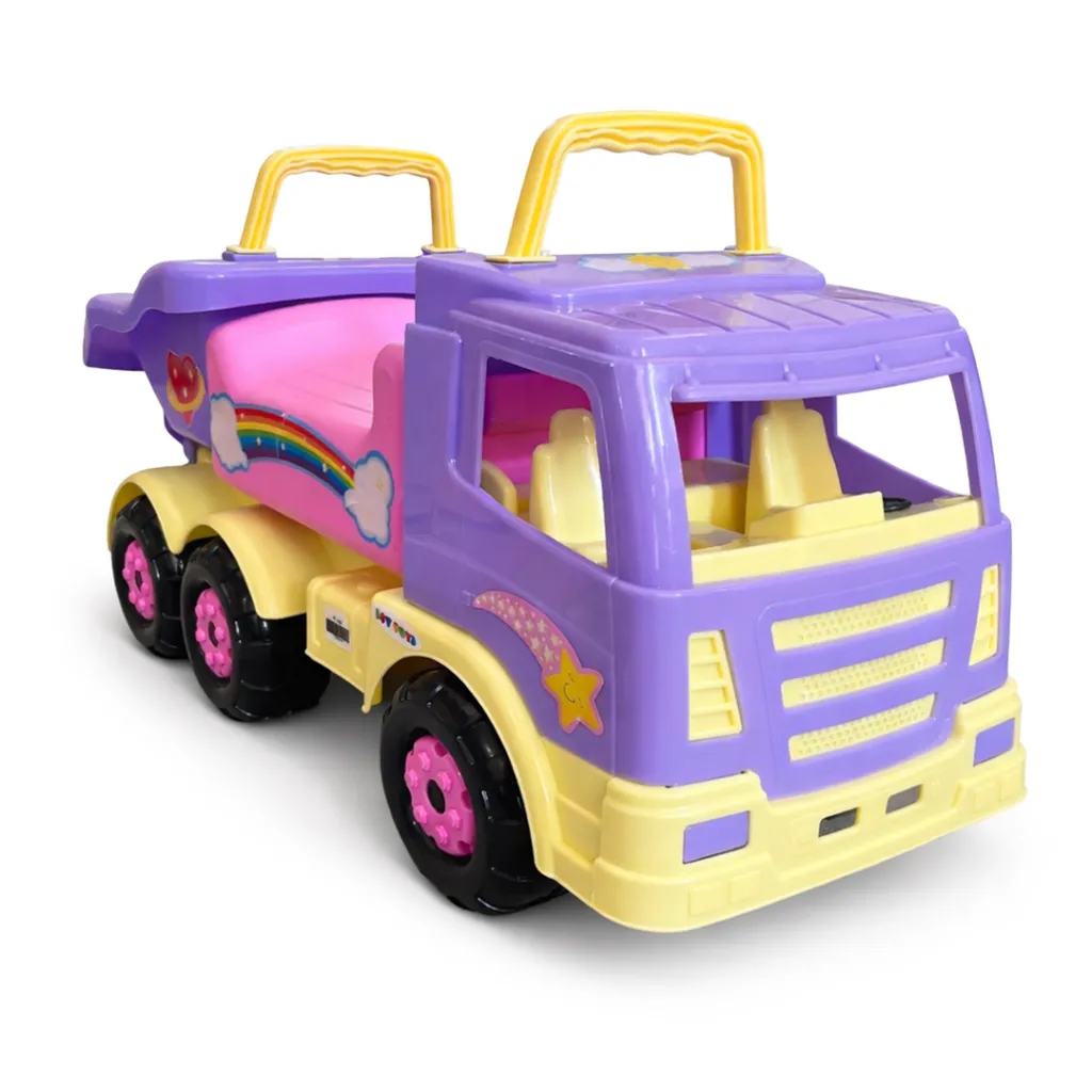 MONTABLE TRUCK NIÑA 6 RUEDAS  BOY TOYS.