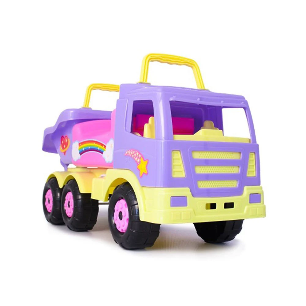 MONTABLE TRUCK NIÑA, BOY TOYS, CAMION NIÑA, 6 RUEDAS RESISTENTES, BANDEJA, VARIOS COLORES DISPONIBLES.