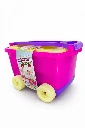COCINA SOBRE RUEDAS BOY TOYS, 23 PIEZAS, CARRITO
