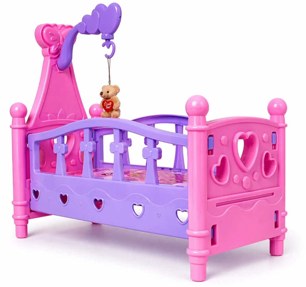 CUNA PRINCESA, BOY TOYS, EN BOLSA, ARMABLE, VARIOS COLORES DISPONIBLES.