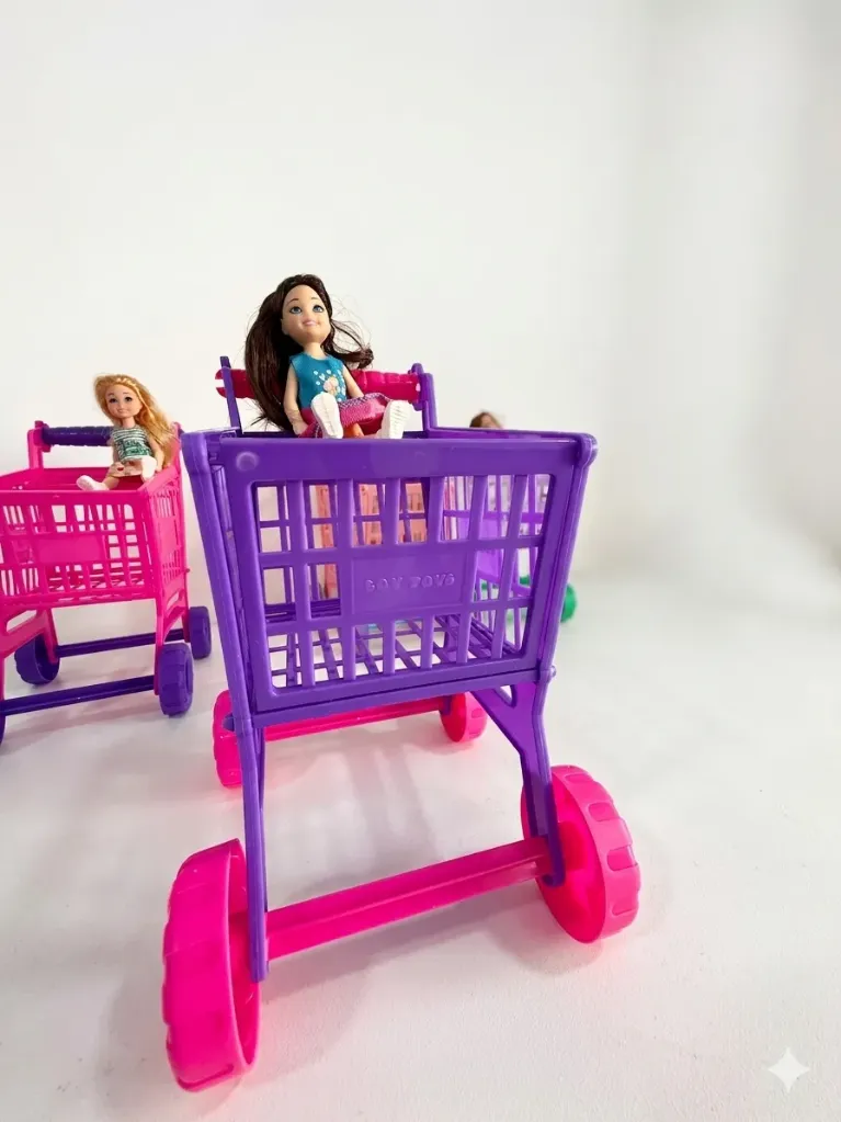 CARRITO MÁGICO CON MUÑECA BOY TOYS