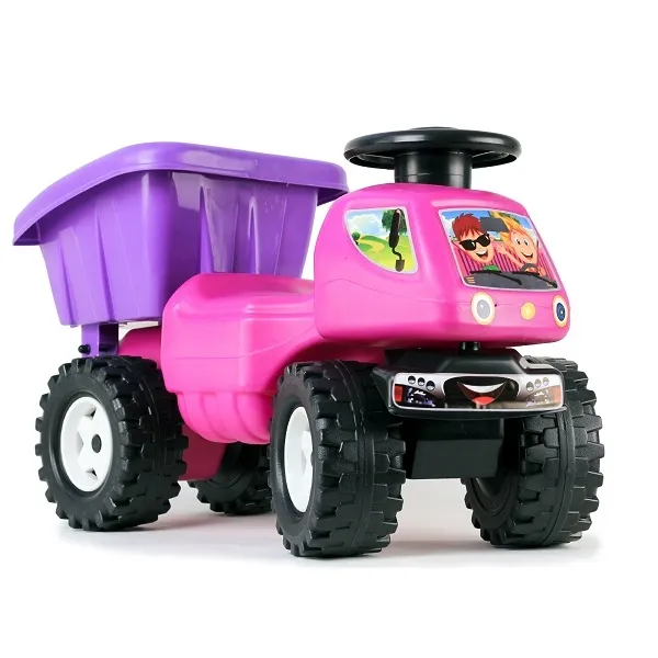CAMIONCITO MONTABLE BAMBAM, BOY TOYS, CON SONIDO, PARA NIÑA, 4 RUEDAS RESISTENTES, VARIOS COLORES DISPONIBLES.