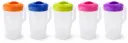 PICHEL 2.5 LITROS, UCHOSA, INCLUYE 4 VASOS, COLORES SURTIDOS, NO SE PUEDE ESCOGER COLOR