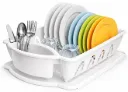 ESCURRIDOR P/PLATOS   GRANDE C/BANDEJA F/6 U.