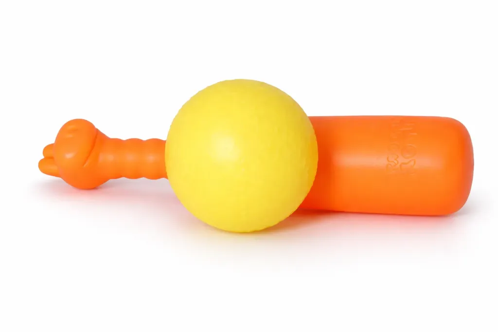 [PF3540-1] BATE TOYS NIÑO, BOY TOYS, AGARRADOR CON FORMA DE DINOSAURIO, INCLUYE UNA PELOTA, VARIOS COLORES DISPONIBLES.