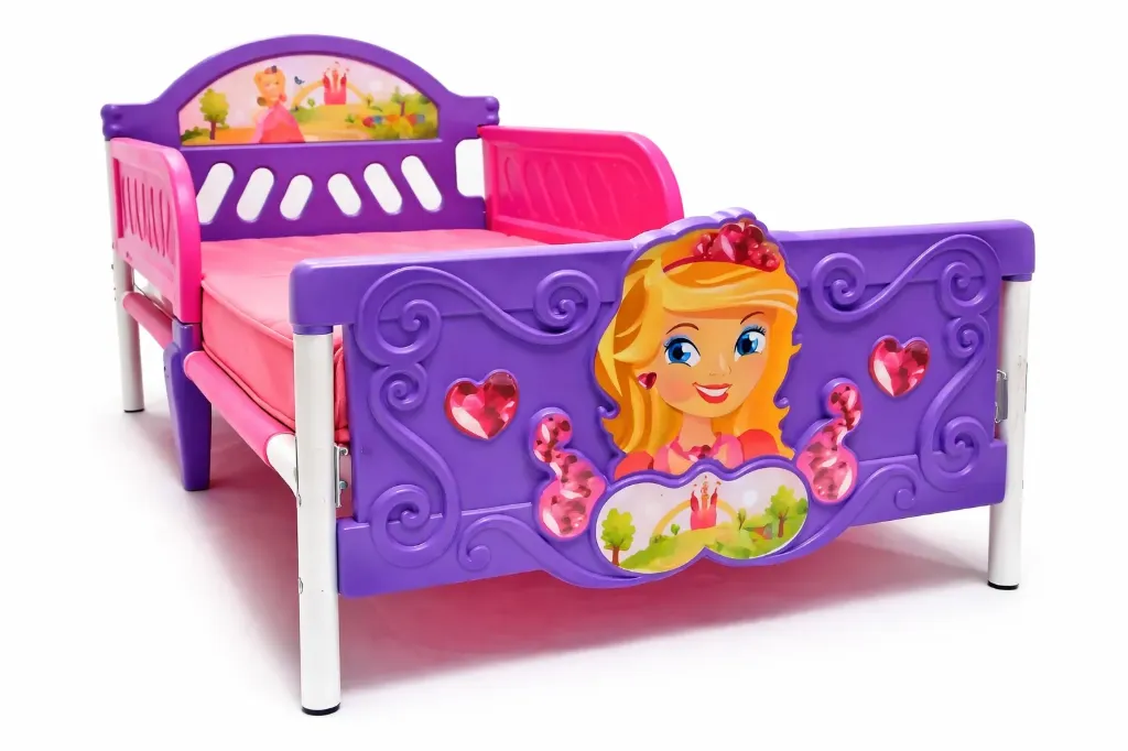 [PF4150-2] CAMA NIÑA, BOY TOYS, INCLUYE COLCHON DE 2" DE GROSOR CON FUNDA LAVABLE, DISEÑO DE PRINCESAS, VARIOS COLORES DISPONIBLES.