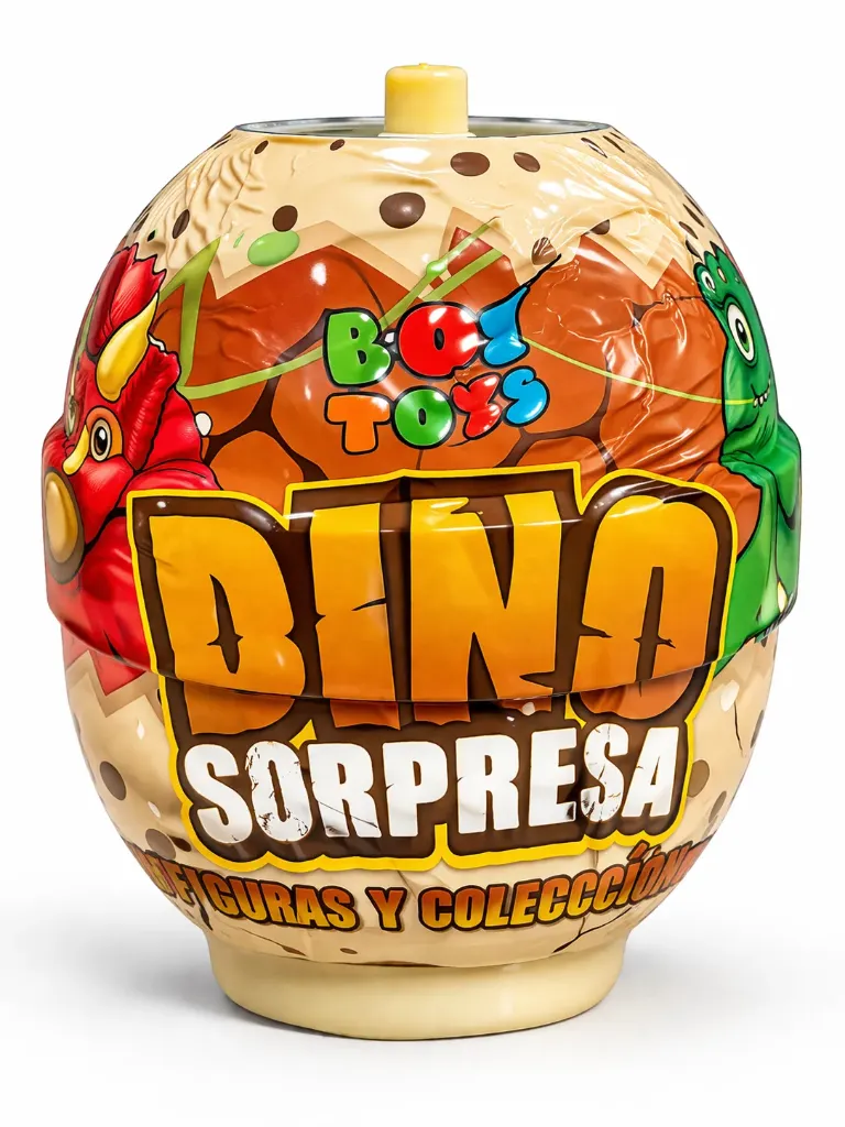[PF3045] DINO SORPRESA, BOY TOYS, CADA SORPRESA INCLUYE UN DINOSAURIO AL AZAR