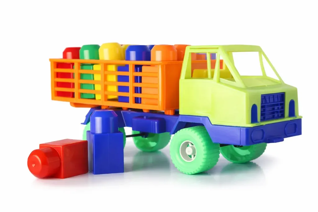 ESTACA BLOQUES, CAMIONCITO BOY TOYS, INCLUYE 15 BLOQUES DE COLORES, VARIOS COLORES DISPONIBLES.