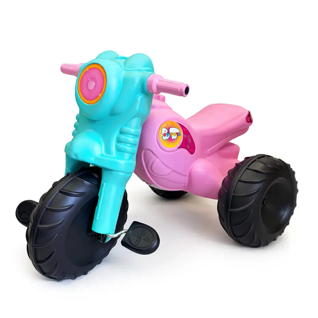 TRICICLO MONSTER NIÑA,  BOY TOYS.