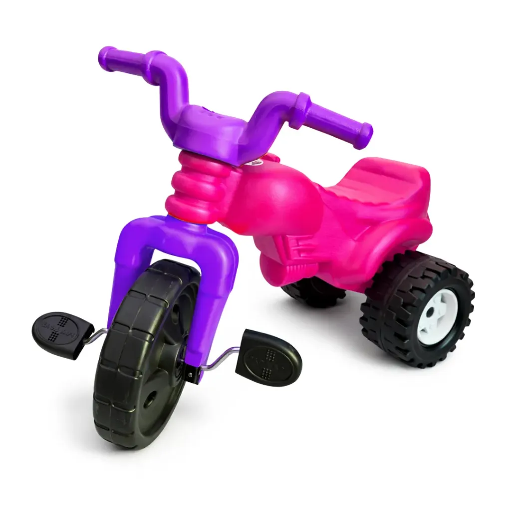 [PF1530-2] TRICICLO SOPLADO NIÑA CON SONIDO BOY TOYS.