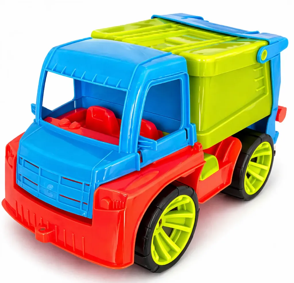 RECOLECTOR DE BASURA, BOY TOYS, MULTICOLOR, EN BOLSA, PALANGANA MÓVIL, VARIOS COLORES DISPONIBLES.