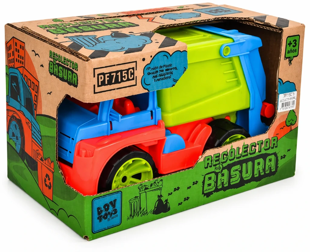 RECOLECTOR DE BASURA, MULTICOLOR, EN BOLSA, PALANGANA MÓVIL