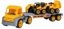 MINI MULA NIÑERA, CBT, INCLUYE 2 CARRITOS, PILOTO Y HERRAMIENTA BOY TOYS, F/8 U.