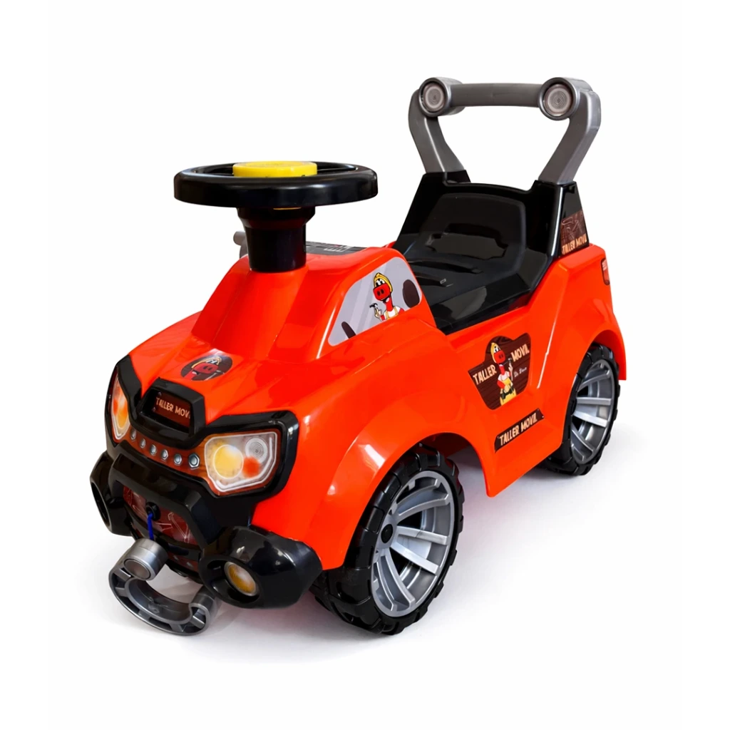 CARRO CAMPER TALLER MÓVIL, MARCA BOYTOYS, 4 RUEDAS RESISTENTES, INCLUYE CUERDA DE REMOLQUE, INCLUYE SONIDO Y HERRAMIENTAS