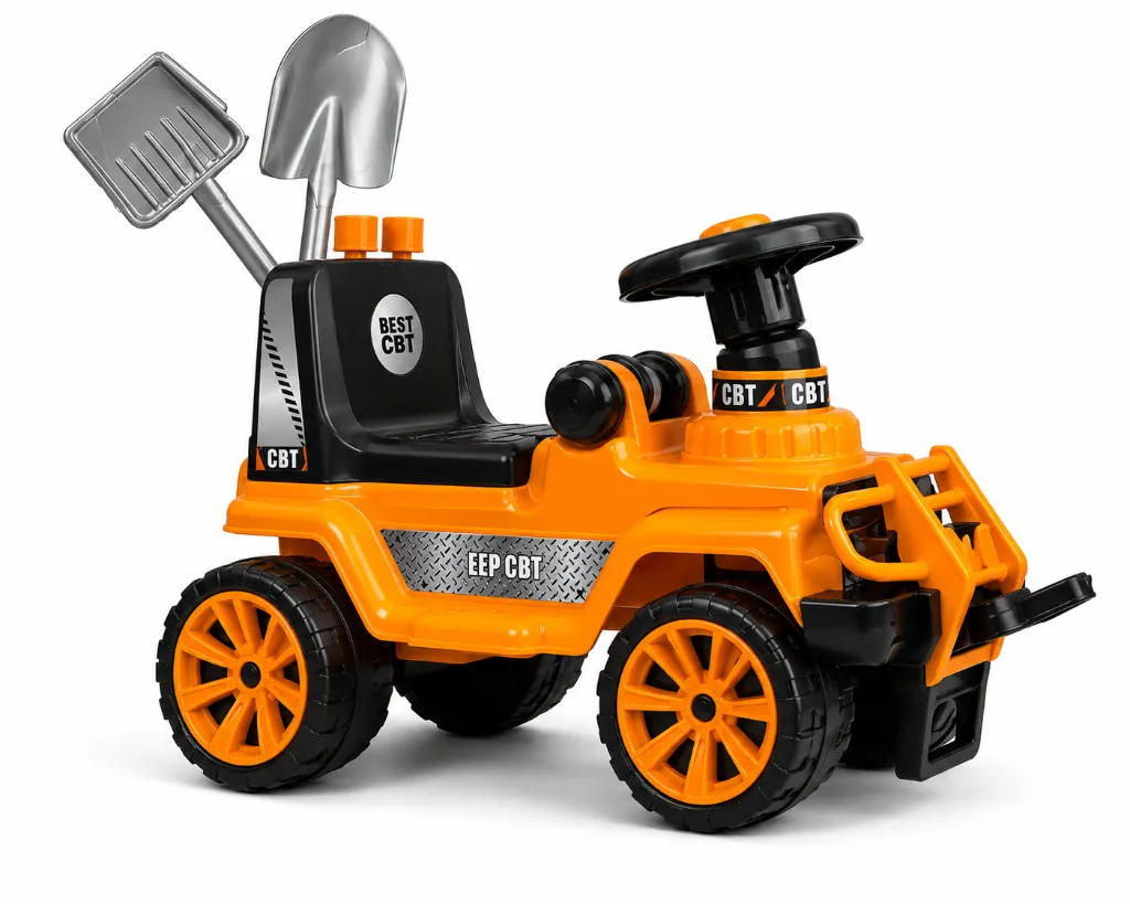 [PF936] JEEP MONTABLE CBT CON PALA Y PALIN BO TOYS