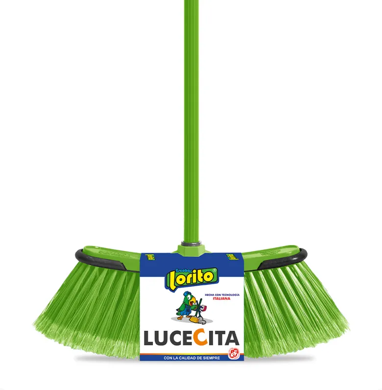 ESCOBA LUCECITA C/MANGO F/12 U. PROLIMSO