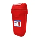 PAPELERA TAPA VAIVEN 90LT F/8 U. PROLIMSO