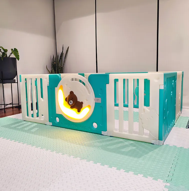 CORRAL INFANTIL OSO LUZ LED PROLIMSO