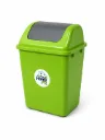 BASURERO CON TAPA BUZON 8 LTS
