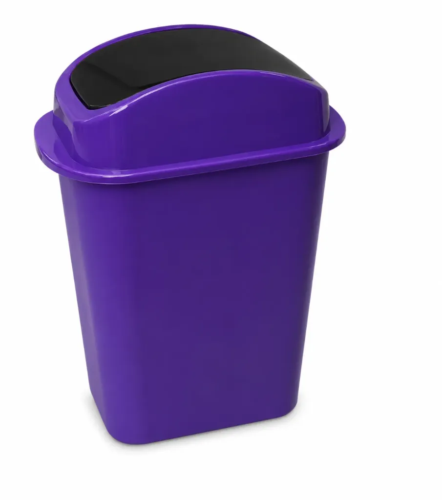 [8038] BASURERO CON TAPA VAIVEN 20 LTS UCHOSA