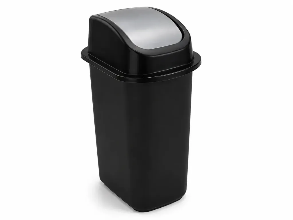[8038] BASURERO CON TAPA VAIVEN 20 LTS UCHOSA